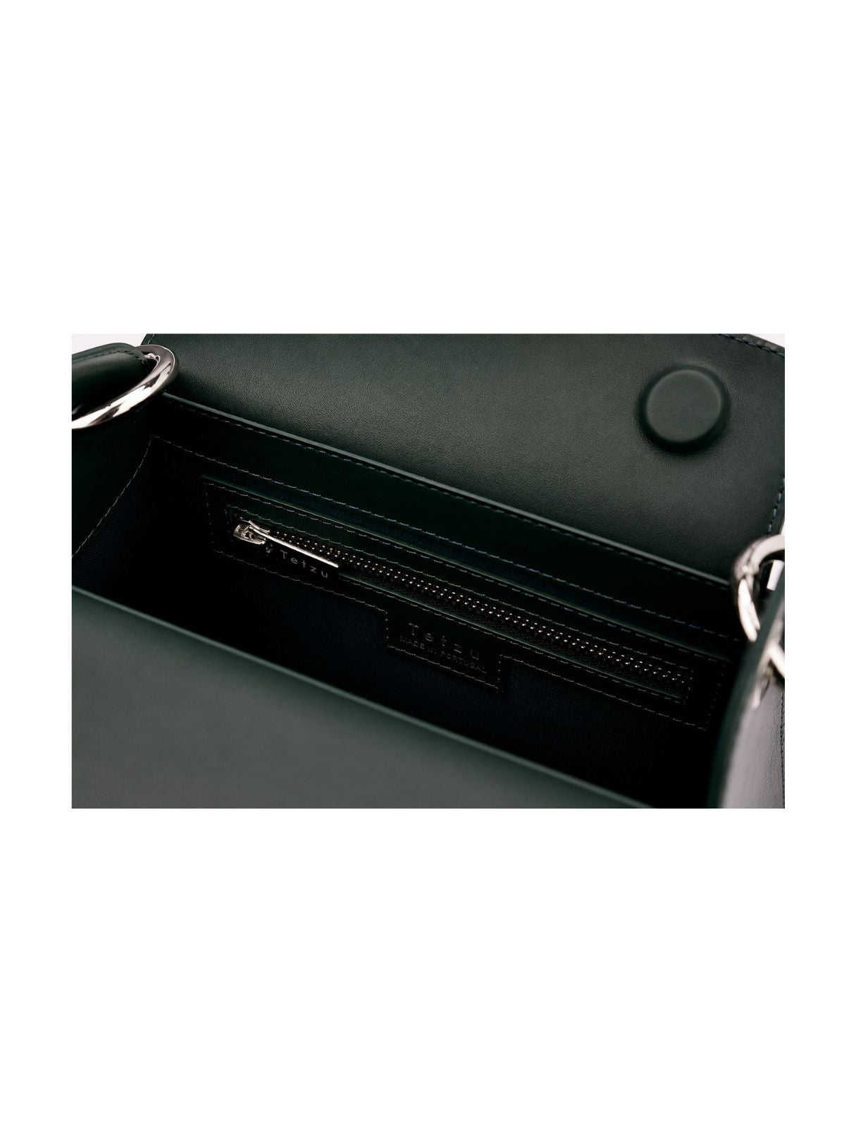 Misu crossbody Leather Handbag - Mystic Green