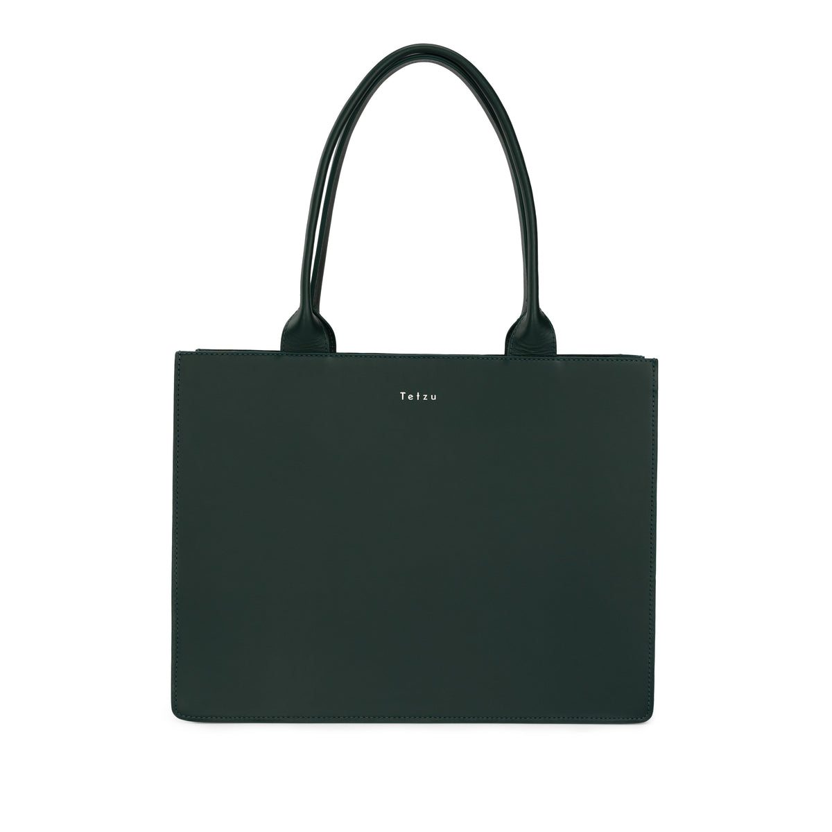 Cubo Jumbo Leather bag - Mystic green